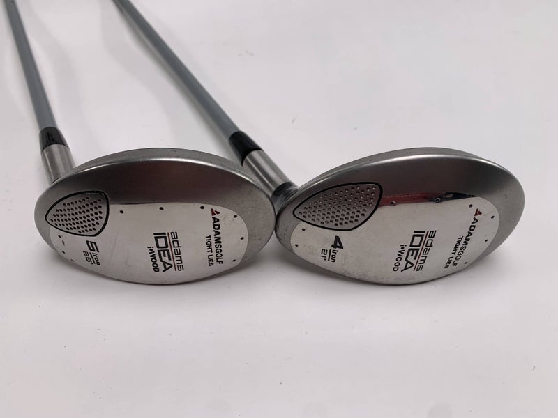 Adams Idea i-Wood 4 & 5 Hybrid Set 21* 25* Idea Womens Ladies Graphite Womens RH