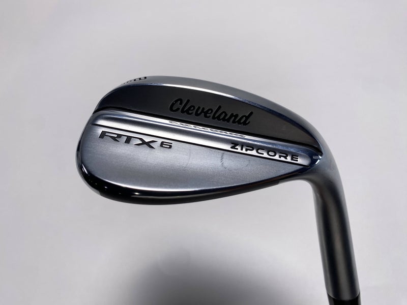 Cleveland RTX 6 ZipCore Tour Satin Lob Wedge LW 58* 10 DG Spinner Mens RH NEW