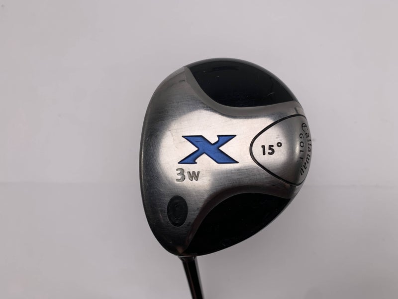 Callaway X 3 Fairway Wood 15* Fujikura 65g Stiff Graphite Mens LH