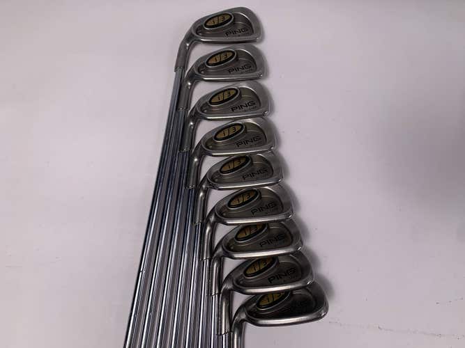 Ping i3 Oversize Iron Set 4-PW+SW+LW White Dot 3* Up Cushin JZ Steel Mens LH