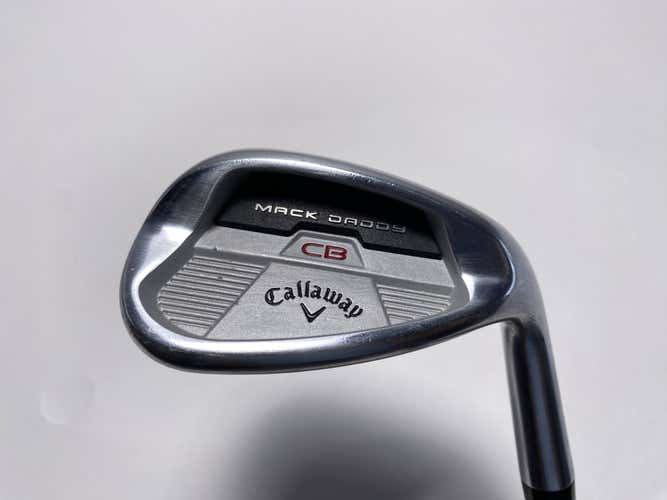 Callaway CB Gap Wedge GW 52* 12 Bounce KBS Hi-Rev G 80g Wedge Graphite Mens RH