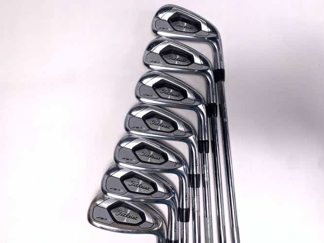 Titleist 718 AP3 Iron Set 4-PW True Temper AMT Black S300 Stiff Steel Mens RH