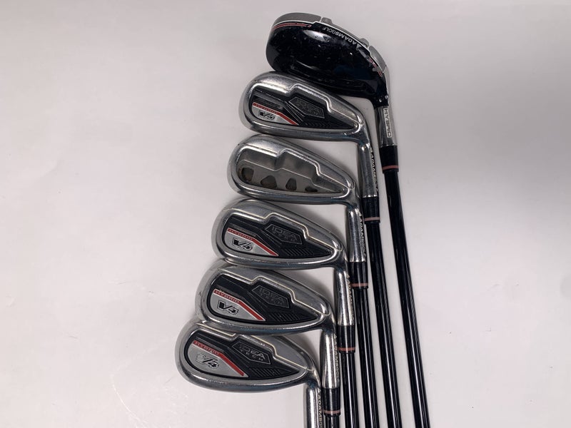 Adams Idea Tech V4.0 Hybrid Iron Set 6H 7-PW+SW Idea Womens 50g Ladies RH