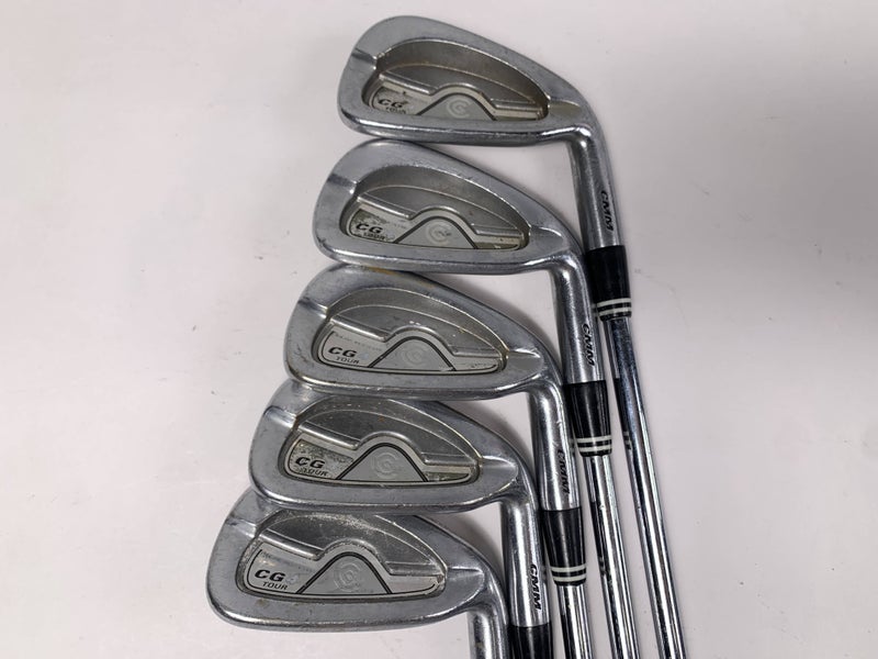 Cleveland CG4 Tour Iron Set 5-9 True Temper Action Lite Stiff Steel Mens RH
