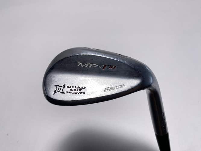 Mizuno MP T 10 White Satin Chrome Lob Wedge LW 60* 8 Exsar IS2 Regular Mens RH