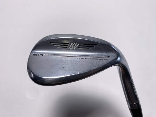 Titleist Vokey SM9 Tour Chrome Lob Wedge LW 58* 10 S-Grind Wedge Steel Mens RH