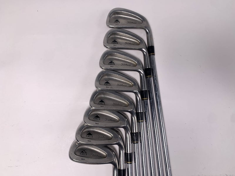 Titleist DCI 962 Iron Set 3-PW True Temper Dynamic Gold Sensicore S300 Mens RH