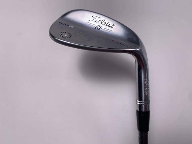 Titleist Vokey SM6 Tour Chrome Sand Wedge 56* 14 F-Grind 50g Ladies RH Undersize