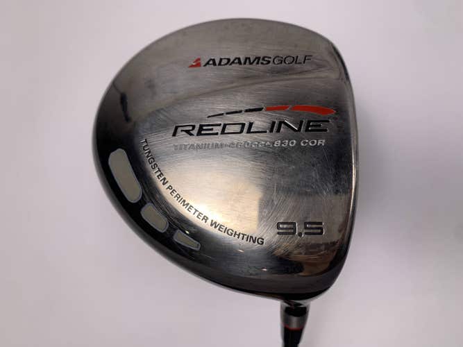 Adams Redline 460 Driver 9.5* Fujikura G60 Stiff Graphite Mens RH