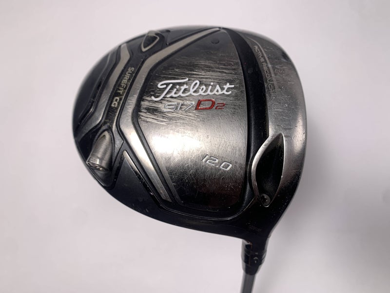 Titleist 917 D2 Driver 12* Grafalloy Pro Launch 45g Senior RH Midsize Grip Dent