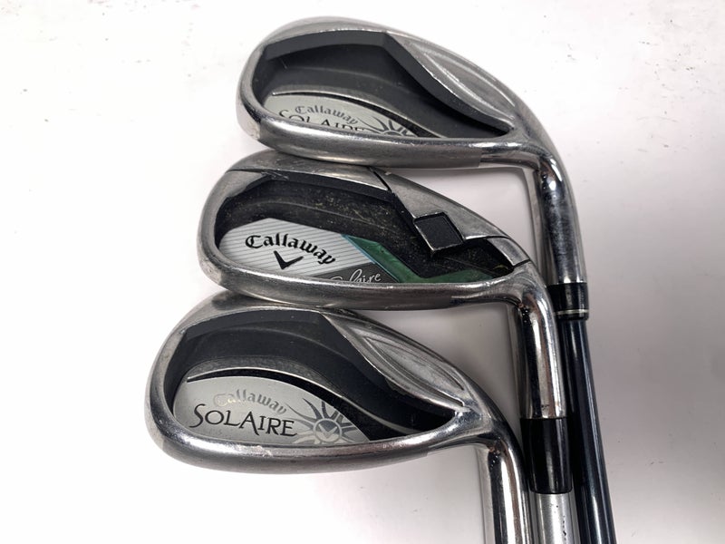 Callaway Solaire 2014 Iron Set 8-PW 50g Ladies Graphite Mens RH