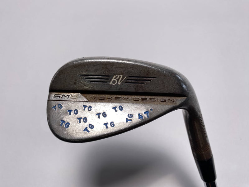Titleist Vokey SM8 Raw Gap Wedge GW 46* 10 F-Grind Project X 6.5 Steel Mens RH