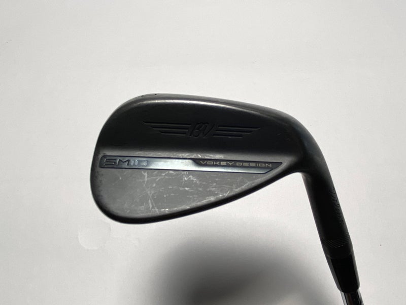 Titleist Vokey SM10 Jet Black Gap Wedge GW 50* 8 Bounce F-Grind BV Wedge Mens RH