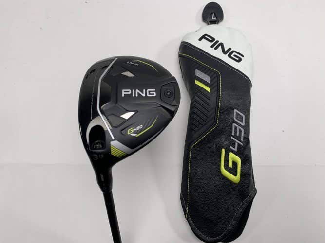 Ping G430 Max 3 Fairway Wood 15* Alta CB 65g Stiff Graphite Mens LH HC