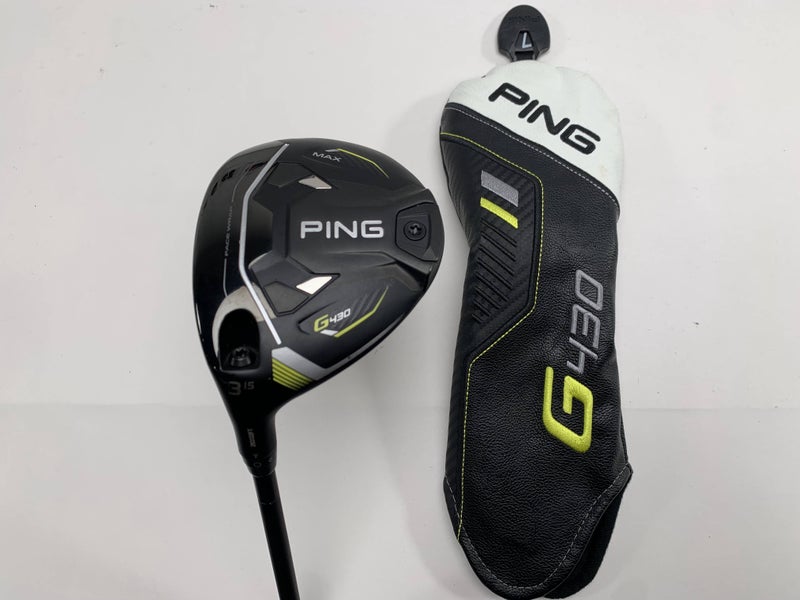 Ping G430 Max 3 Fairway Wood 15* Alta CB 65g Stiff Graphite Mens LH HC