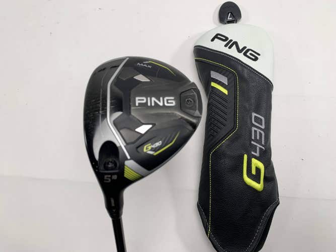 Ping G430 Max 5 Fairway Wood 18* Tensei Orange AV Series Raw 75g Regular LH HC