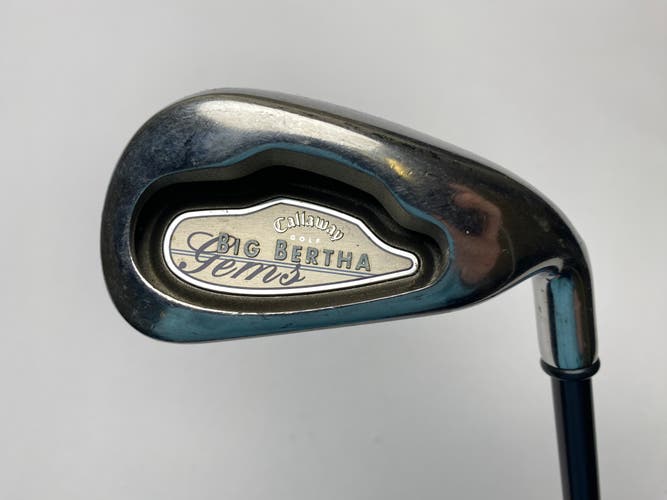 Callaway 2006 Big Bertha Single 6 Iron Big Bertha Gems 65i Ladies Graphite RH