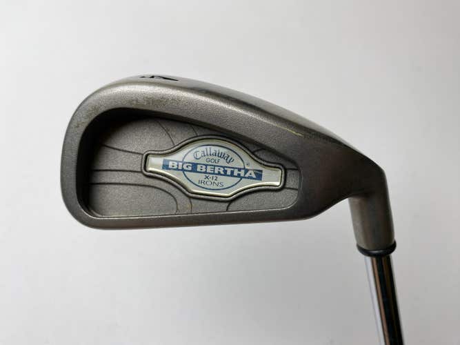 Callaway X-12 Single 4 Iron RCH 96 Regular Steel Mens RH