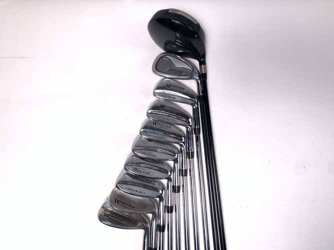 Warrior Custom Golf Club Set Driver 3-PW GW LW Regular Steel Mens RH- No 7i