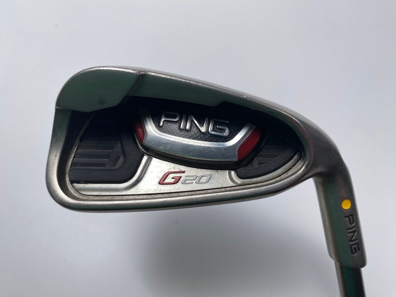 Ping G20 Single 7 Iron Yellow 1.5* Up TFC 169 Regular Graphite Mens RH