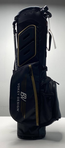 Titleist Players 4 Vokey Design Stand Bag Gold Black 4-Way Divide Golf Bag NEW