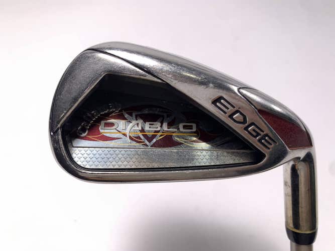 Callaway Diablo Edge Single 6 Iron Aldila VL Regular Graphite Mens RH