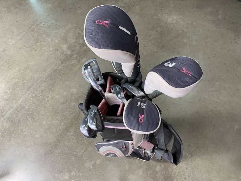 Lady Hagen Inspire Womens Club Set Driver 3W 5H 6-PW SW Putter Ladies RH HC +Bag