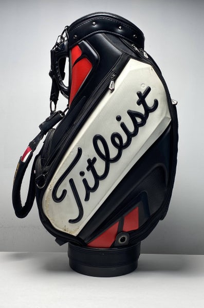 Titleist Scotty Cameron Staff Bag Black 6-Way Divide Single Strap Golf Bag