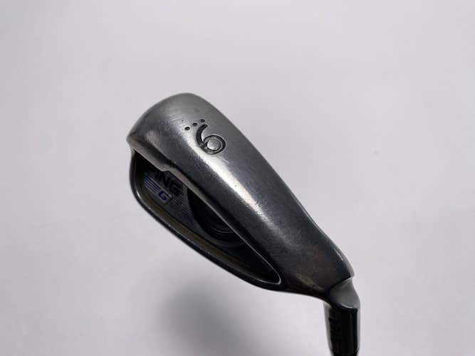 Ping G 2016 Single 9 Iron Blue Dot 1* Up TFC 80 Senior Graphite Mens RH