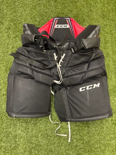 Black Intermediate Medium CCM 1.9 Hockey Goalie Pants