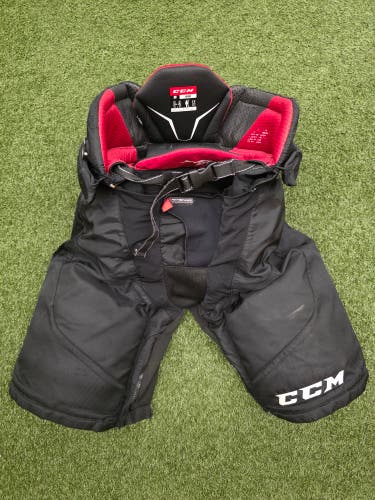 Black Senior Large CCM Jetspeed FT4 Pro Hockey Pants (Used)