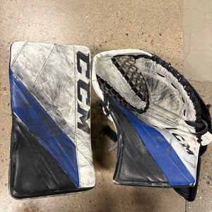 Senior CCM EFlex 5 Goalie Gloves & Blockers Regular (Used)