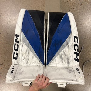 33+1" Senior CCM Axis F9 Goalie Leg Pads (Used)