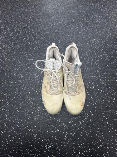 Used New Balance FREEZE LAX Cleats Mens White Senior 10 11849-S000033650