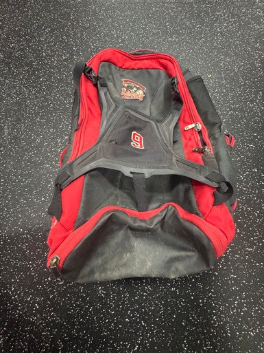 Used Easton BACKPACK BB/SB Player Backpack Cardinal And Black 11849-S000033651
