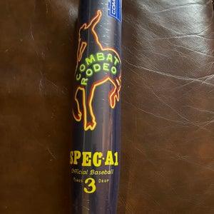2025 Combat MFG Spec A1 Midnight Rodeo Saddle Up Alloy BBCOR Certified Bat (-3) 31 oz 34" (New)