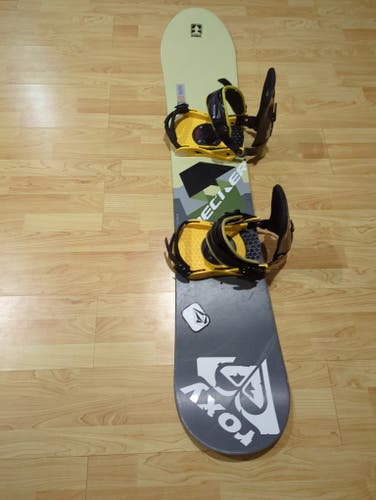 Men's Burton Snowboard All Mountain With Bindings  L fit 10.5-15 Medium Flex 153 cm (Used)