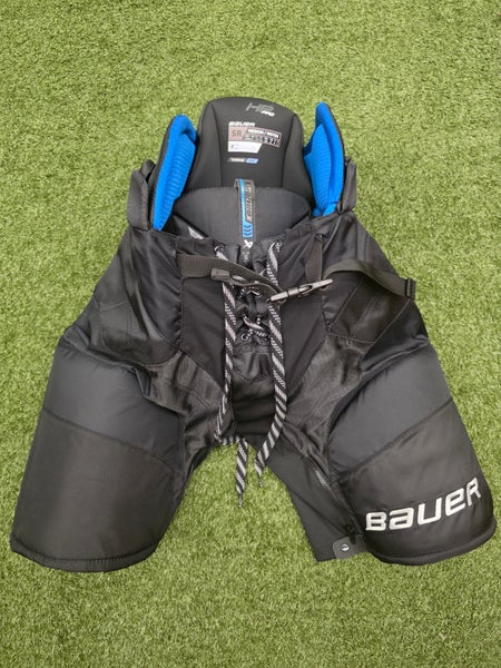Black Senior Medium Bauer HP Pro Hockey Pants (Used)