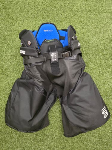 Black Senior Large Sher-Wood Sherwood Code Encrypt 1 Hockey Pants