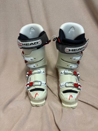Mondo 25 & 25.5 Unisex HEAD Racing Raptor Ski Boots (Used)