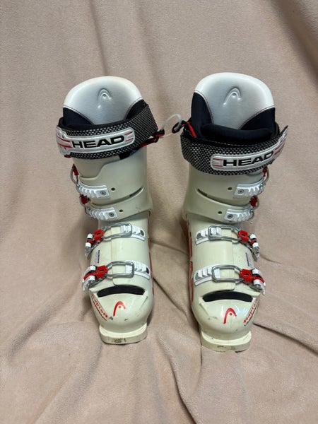 Mondo 25 & 25.5 Unisex HEAD Racing Raptor Ski Boots (Used)