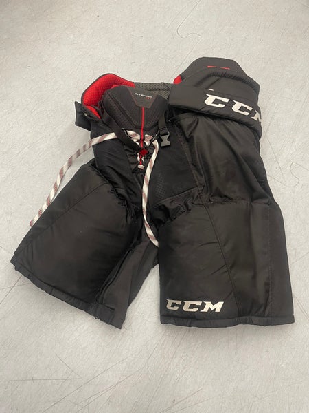 Black Senior Medium CCM JetSpeed FT1 Hockey Pants