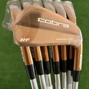 NEW Cobra King Rickie Fowler RF Copper Forged MB Iron Set