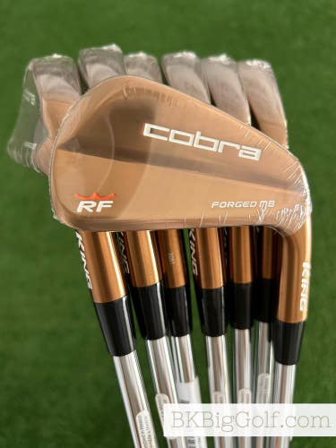 NEW Cobra King Rickie Fowler RF Copper Forged MB Iron Set