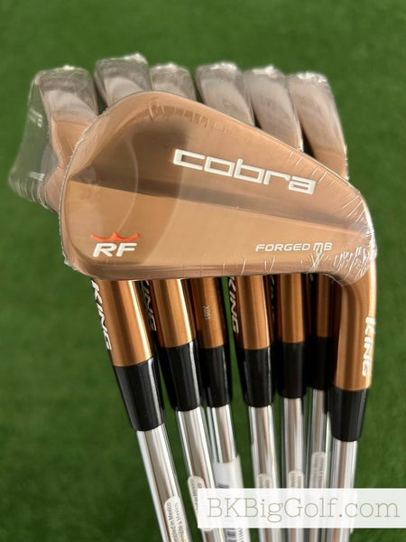 NEW Cobra King Rickie Fowler RF Copper Forged MB Iron Set