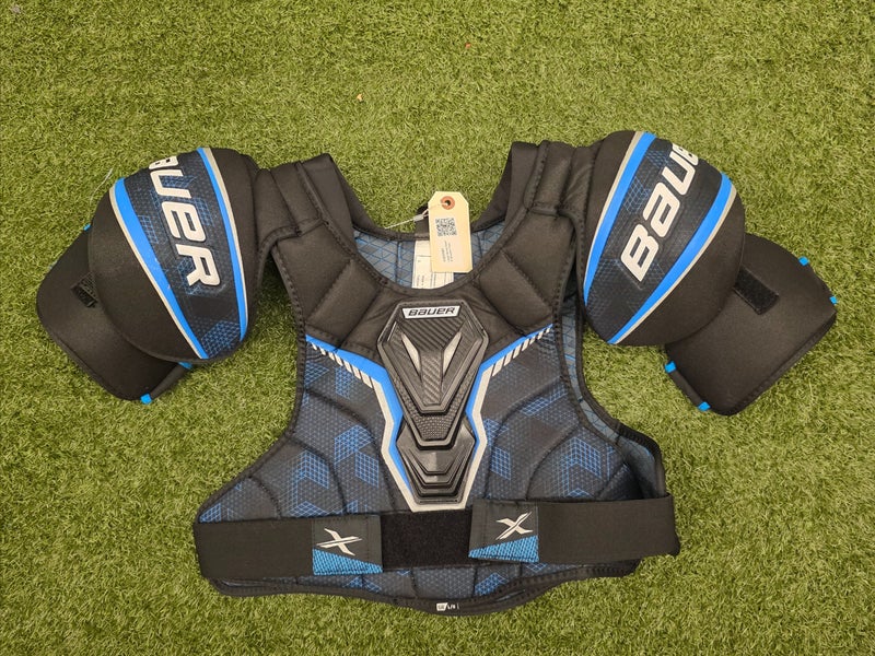 Large Senior Bauer X Shoulder Pads