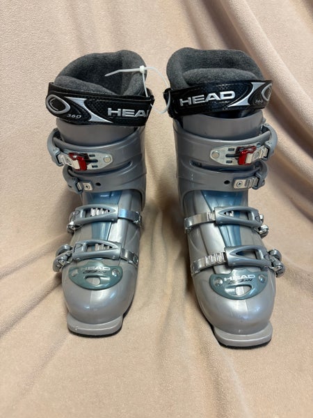 Mondo 25 & 25.5 Unisex HEAD All Mountain Ion 7.5 Ski Boots (Used)