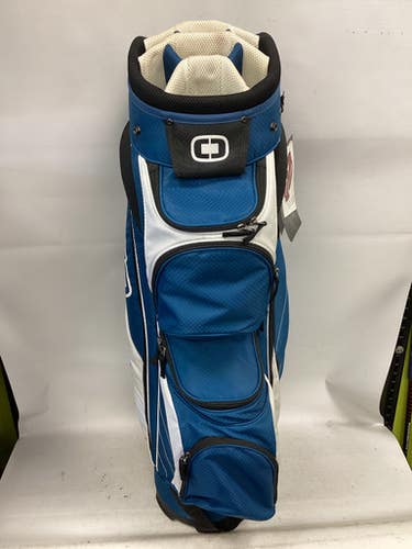 Used Ogio 10 SLOT CART BAG Mens Cart Bag Royal Blue 11851-S000040286