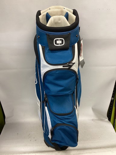 Used Ogio 10 SLOT CART BAG Mens Cart Bag Royal Blue 11851-S000040286