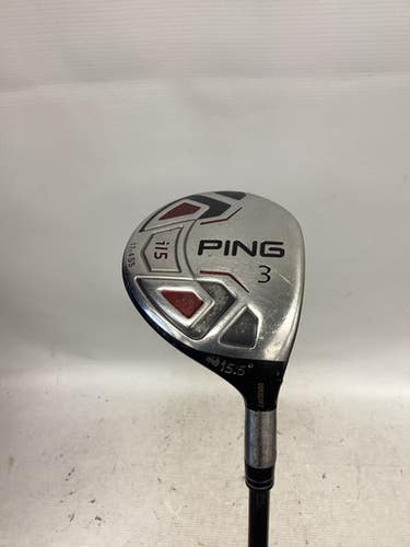 Used Ping I15 3 WOOD Mens Fairway Wood RH 3 Wood 11851-S000040277